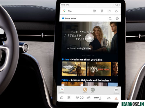Android Auto - Latest Updates With Prime Video Zoom Video Calls From Car