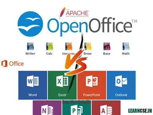 Microsoft Office vs Apache OpenOffice / Libre Office Features