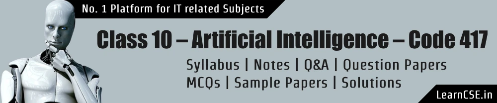 CBSE-Class-10-Artificial-Intelligence-Code-417